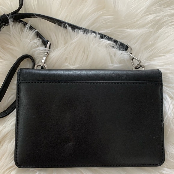 MICHAEL KORS Black & Silver Envelope Clutch - Picture 5 of 7